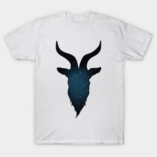 Galaxy Baphomet - Turquoise T-Shirt